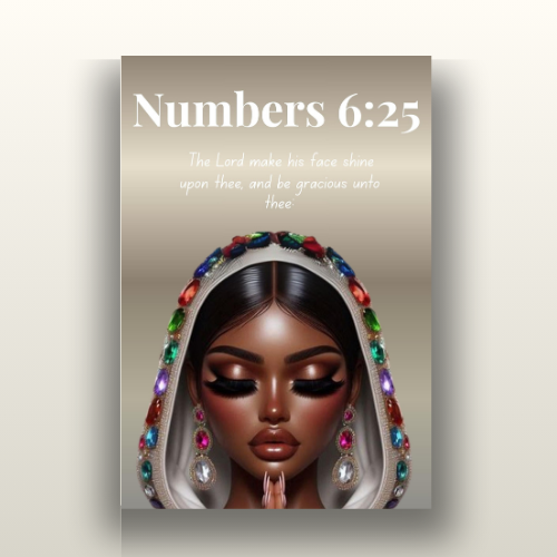 Virtuous Woman Collection - Numbers 6:25 - Christian Wall Art, Faith Home Décor