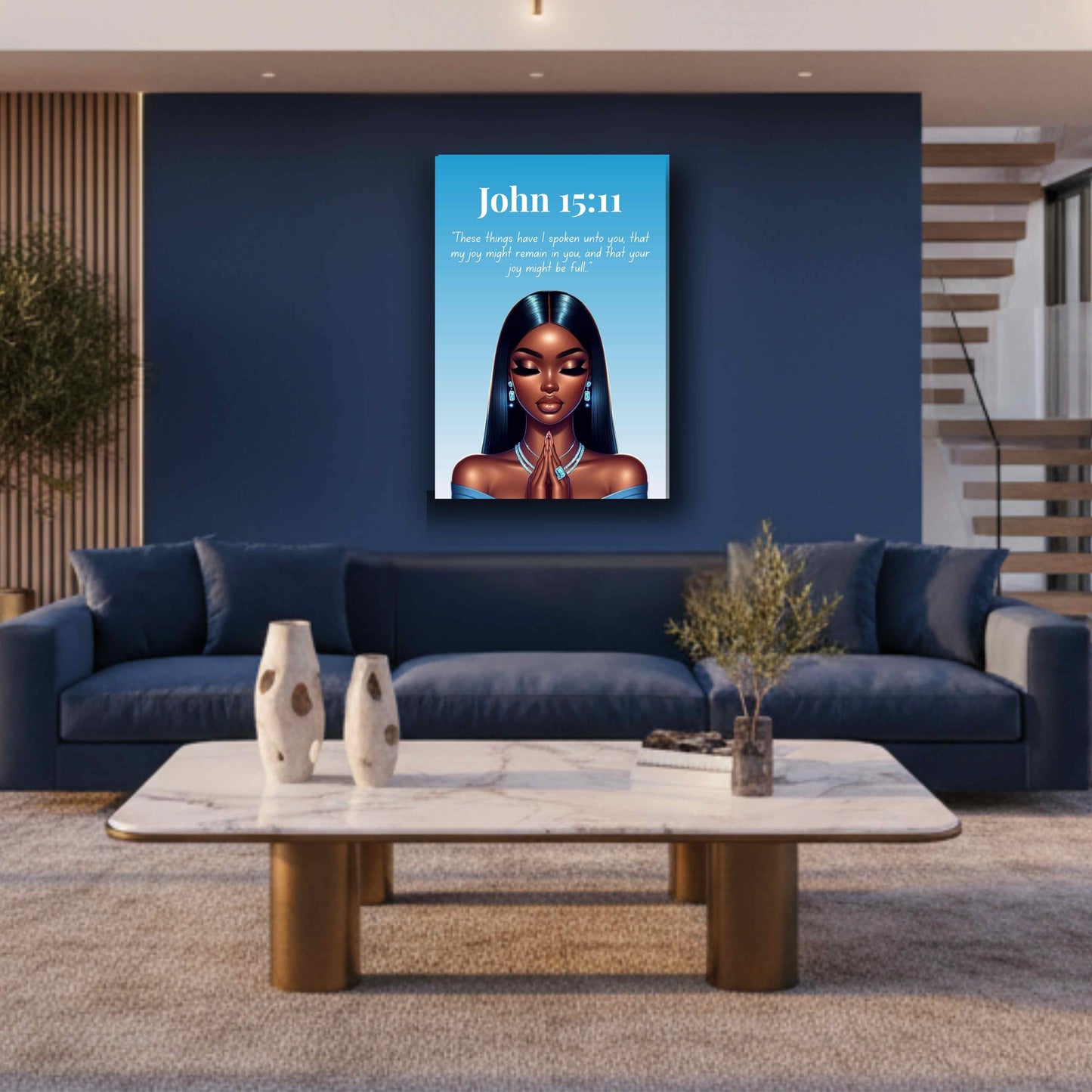 Prayer Warriors Collection – John 15:11 Prayer - Christian Home Décor, Gift for Women