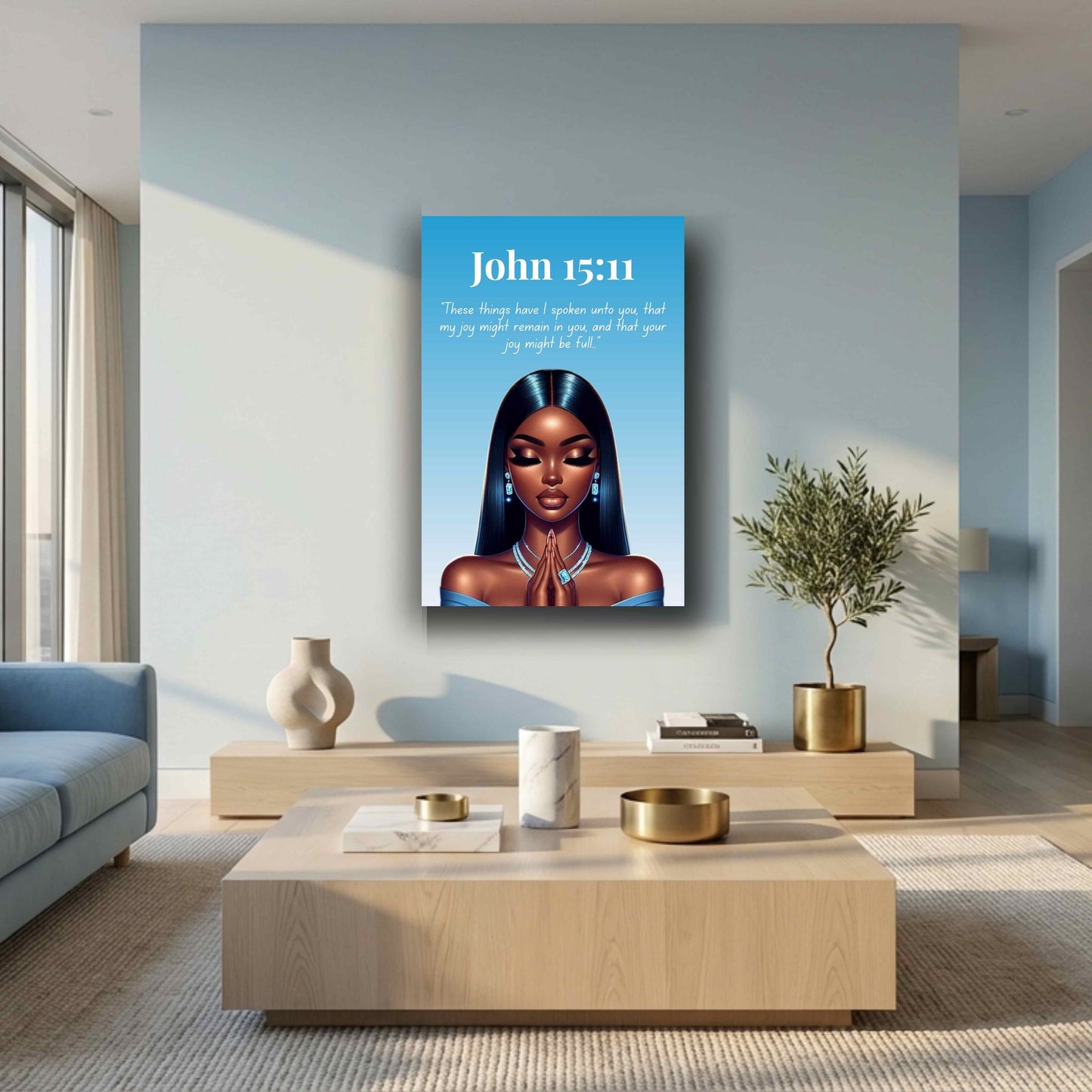 Prayer Warriors Collection – John 15:11 Prayer - Christian Home Décor, Gift for Women
