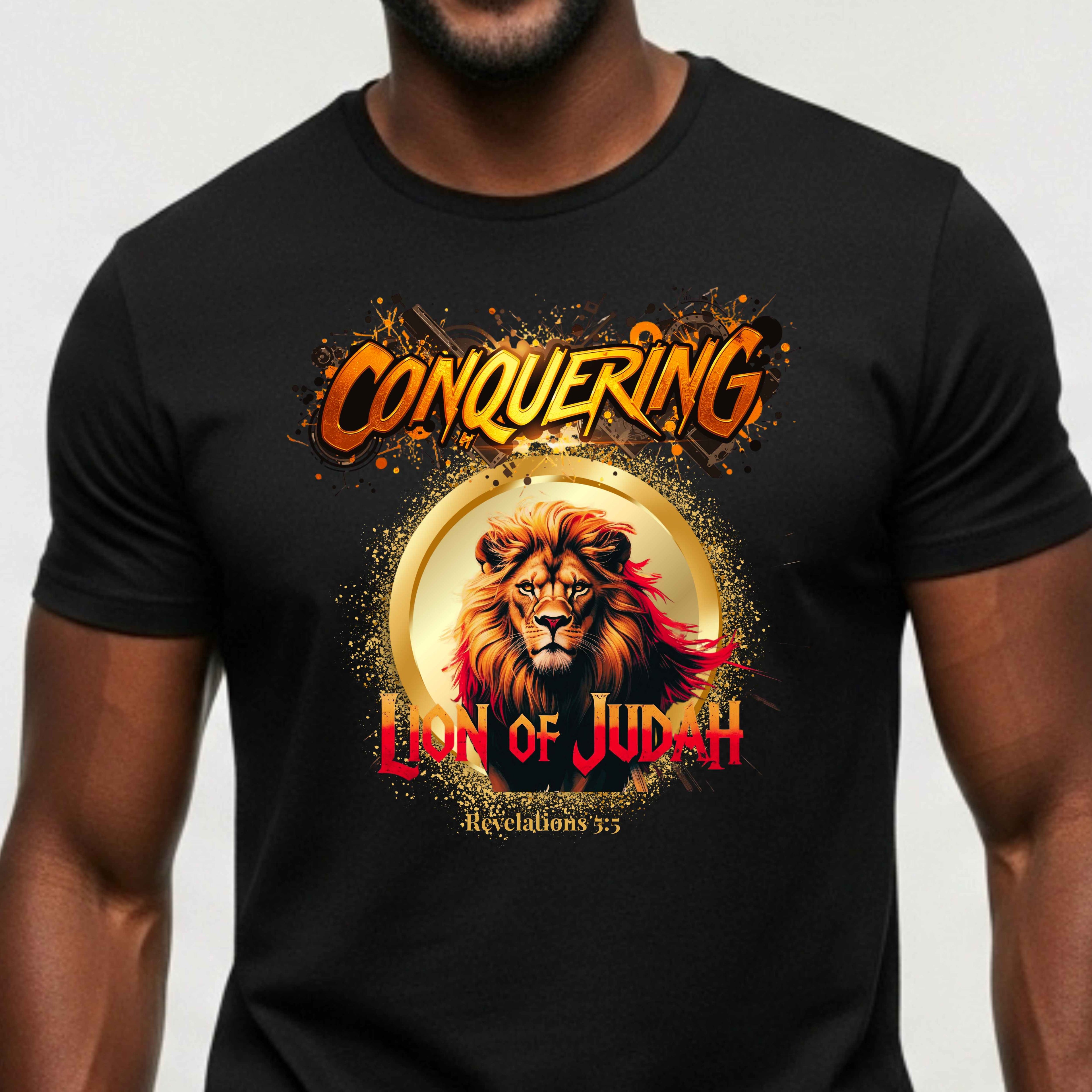 Conquering Lion Of Judah Faith T-Shirt