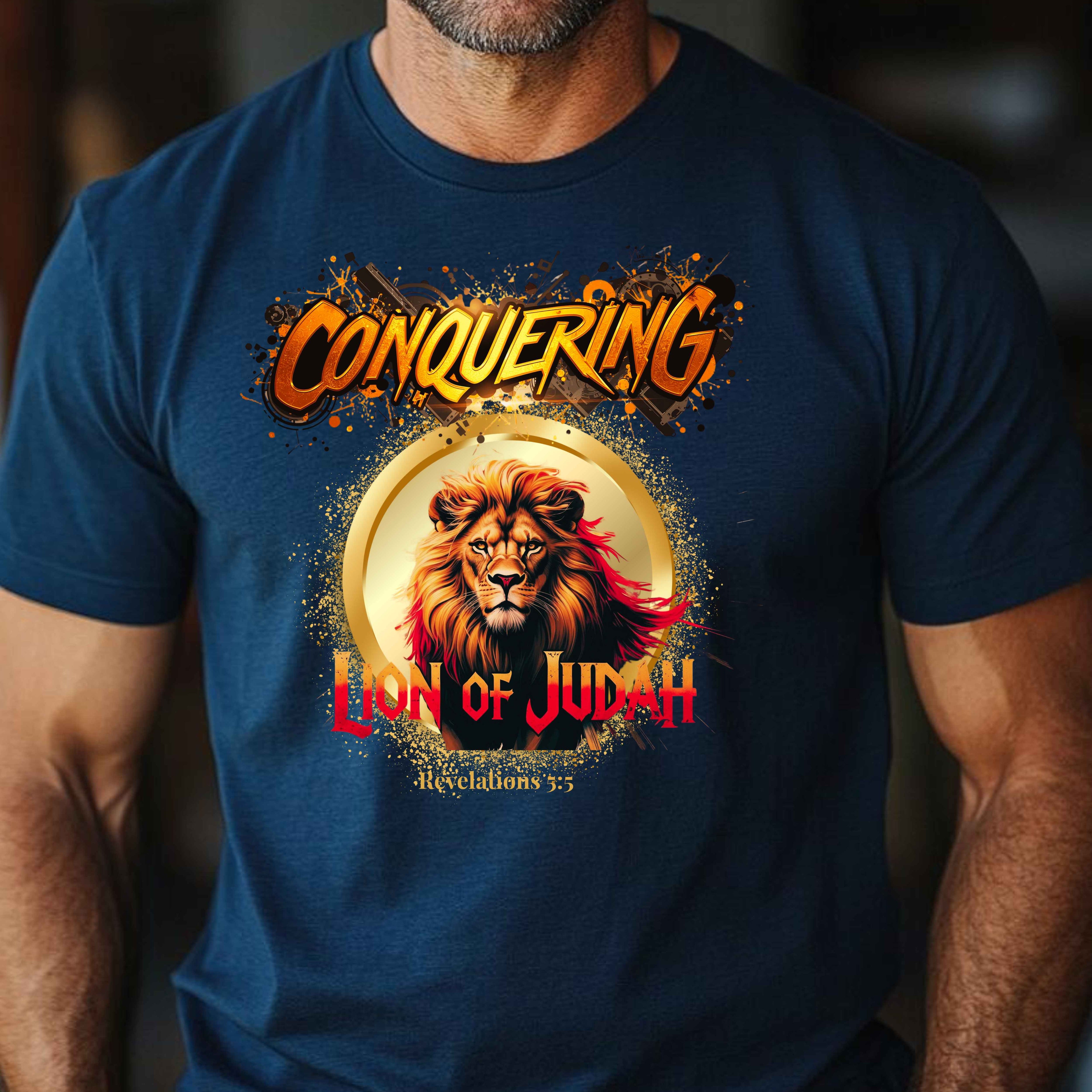 Conquering Lion Of Judah Faith T-Shirt