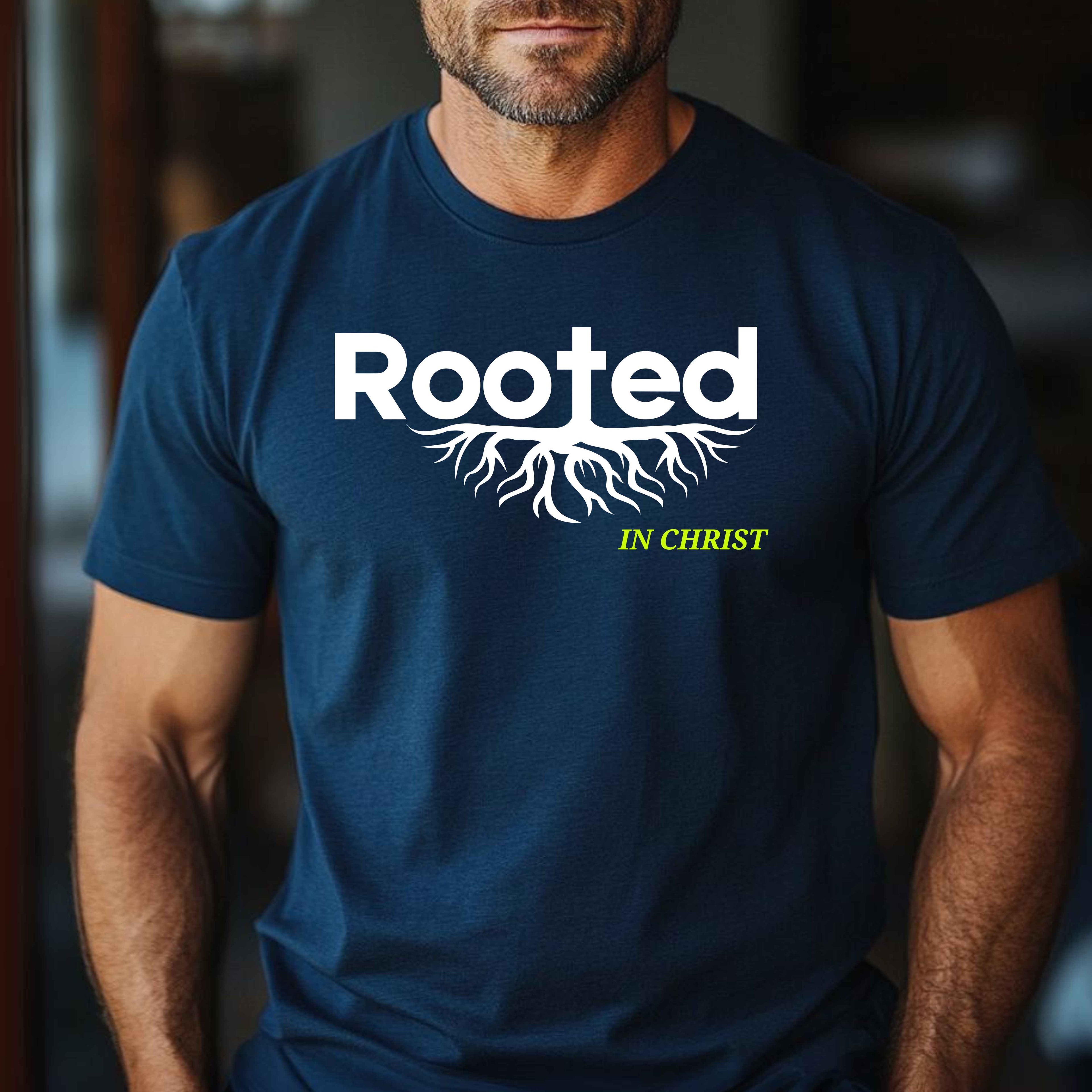 Rooted In Christ Faith T-Shirt
