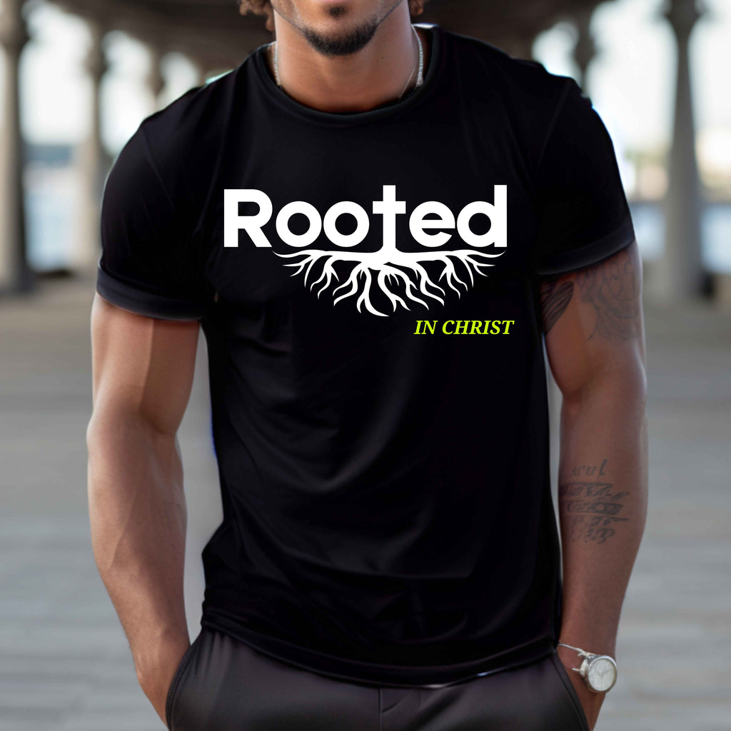 Rooted In Christ Faith T-Shirt