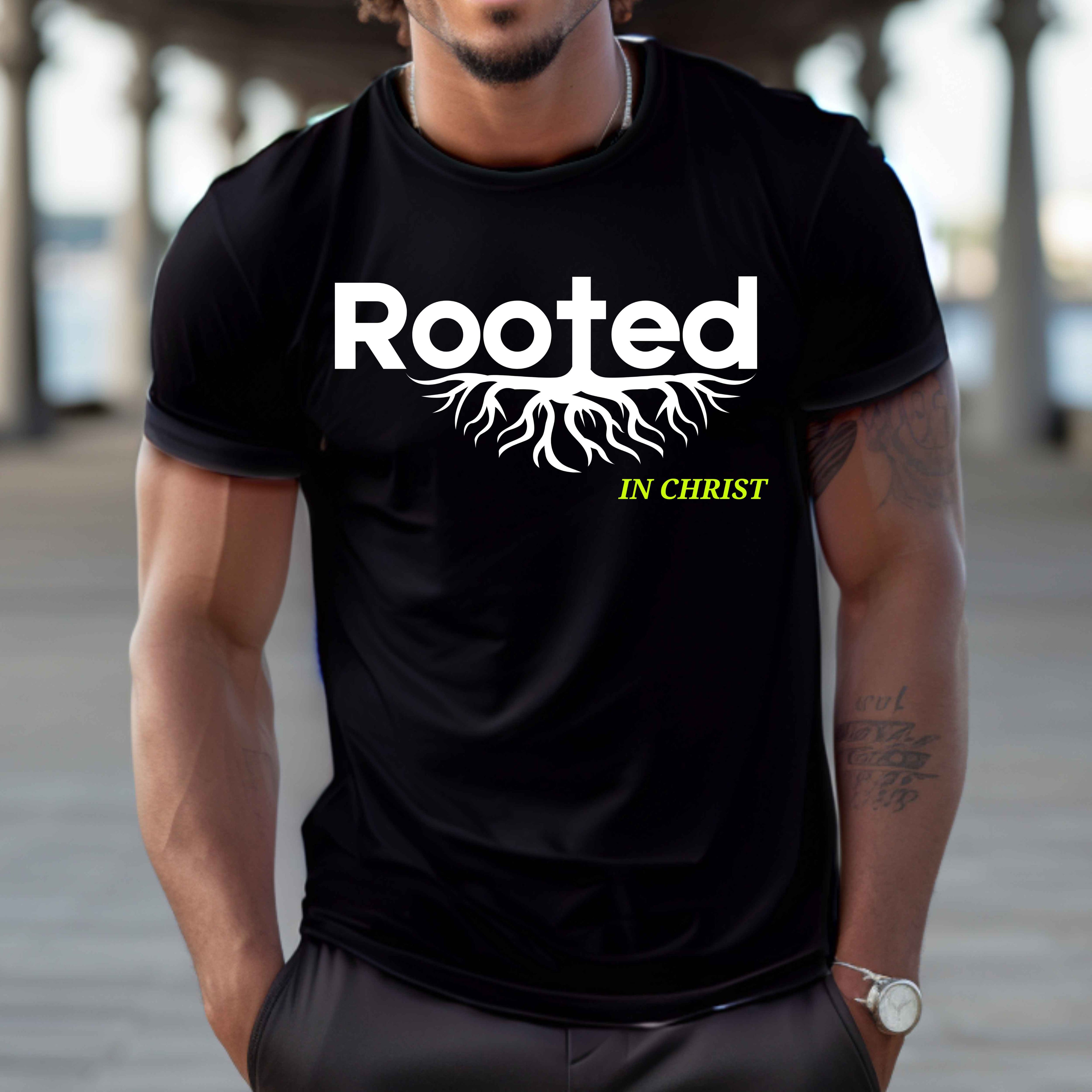 Rooted In Christ Faith T-Shirt