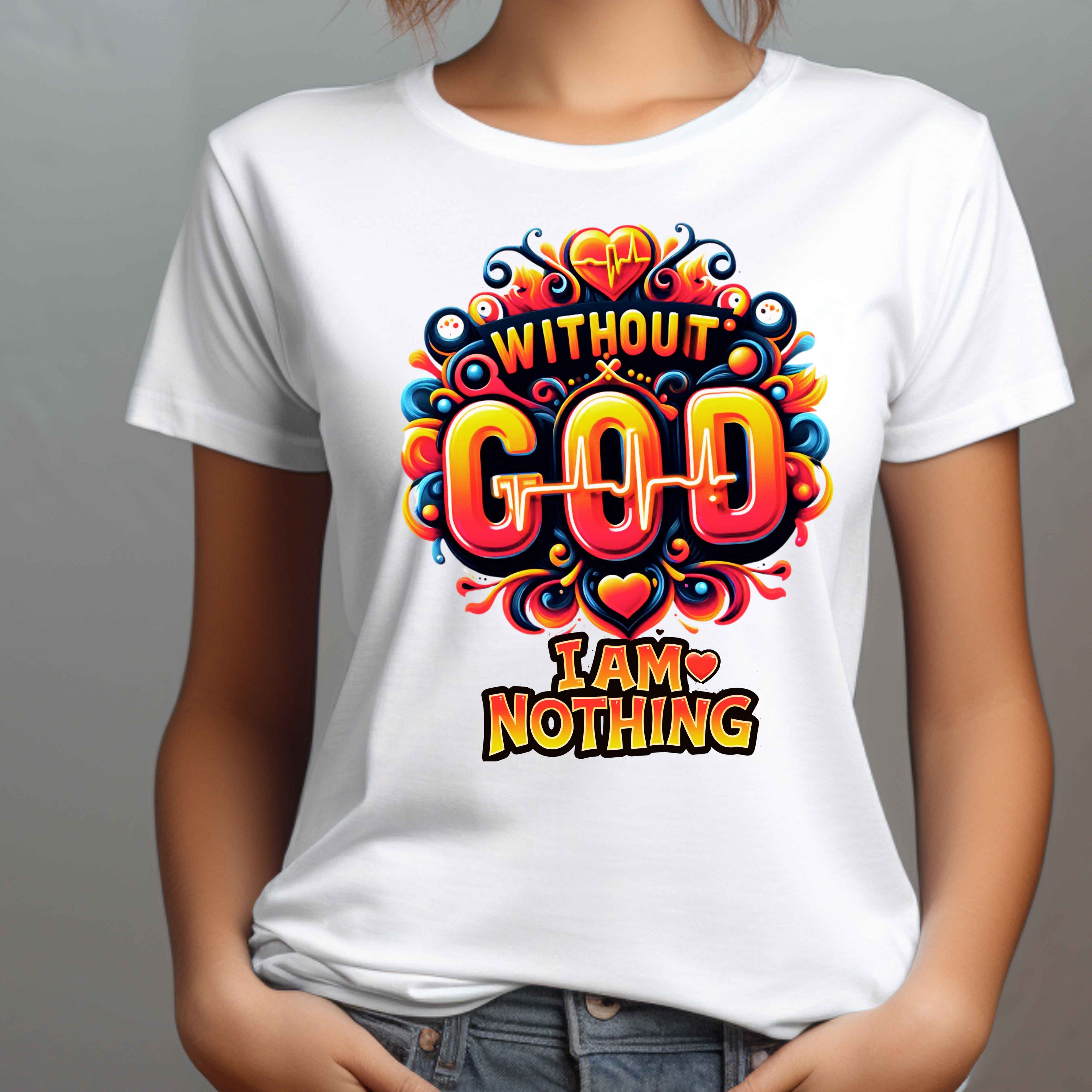 Without God I Am Nothing Faith T-Shirt