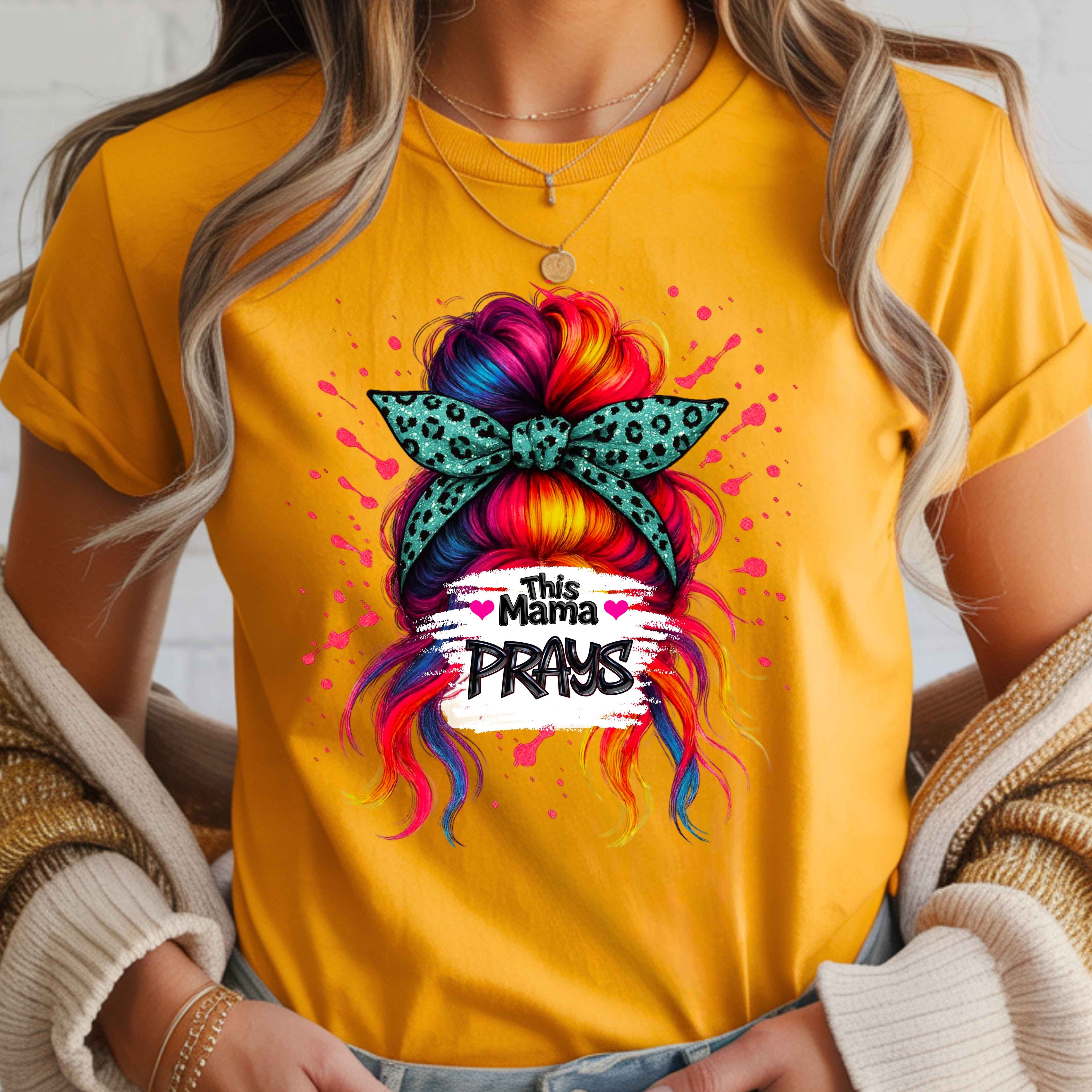This Mama Prays Faith T-Shirt