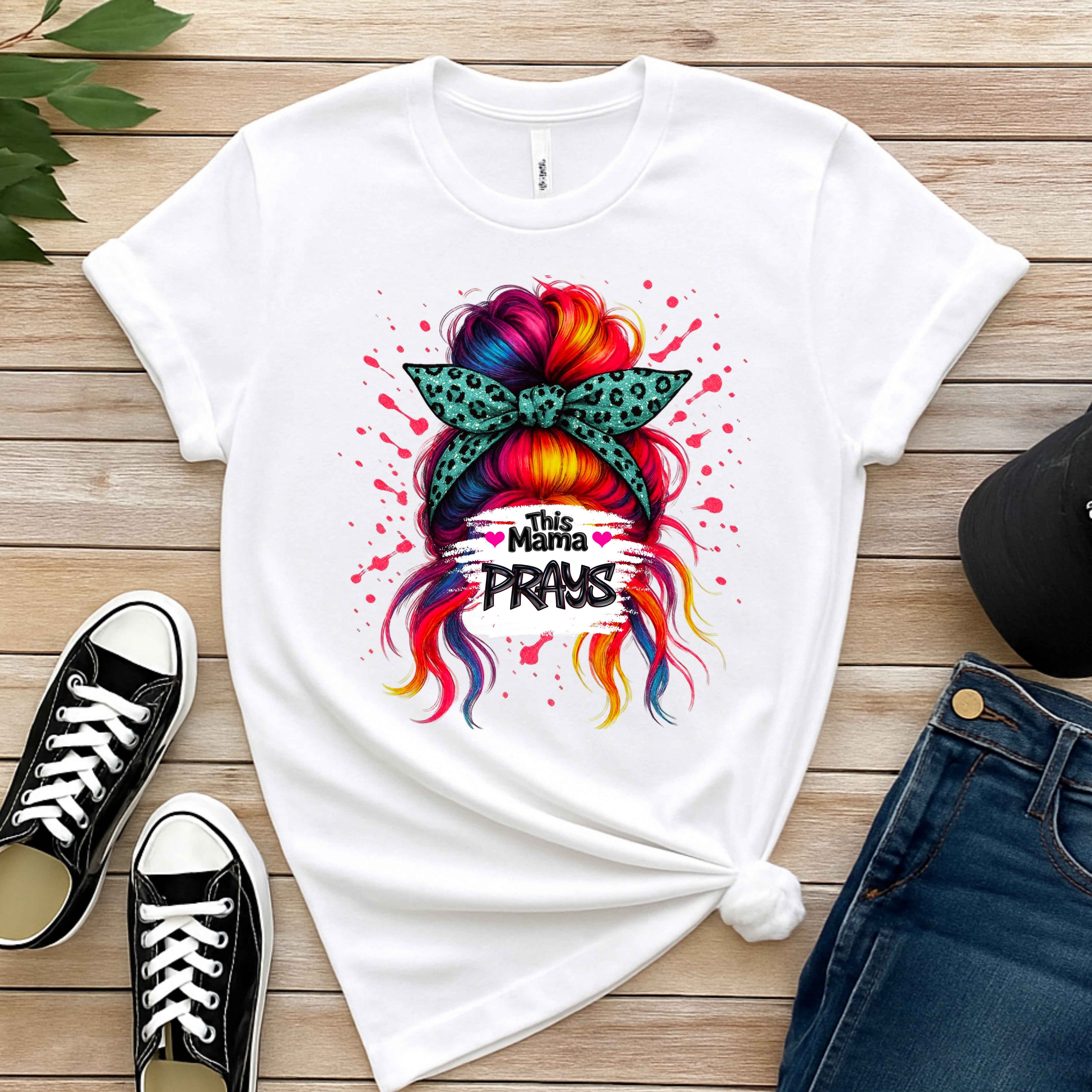 This Mama Prays Faith T-Shirt